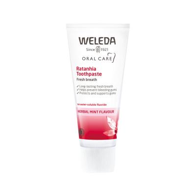 Weleda Oral Care Toothpaste Ratanhia (Herbal Mint Flavour) 75ml